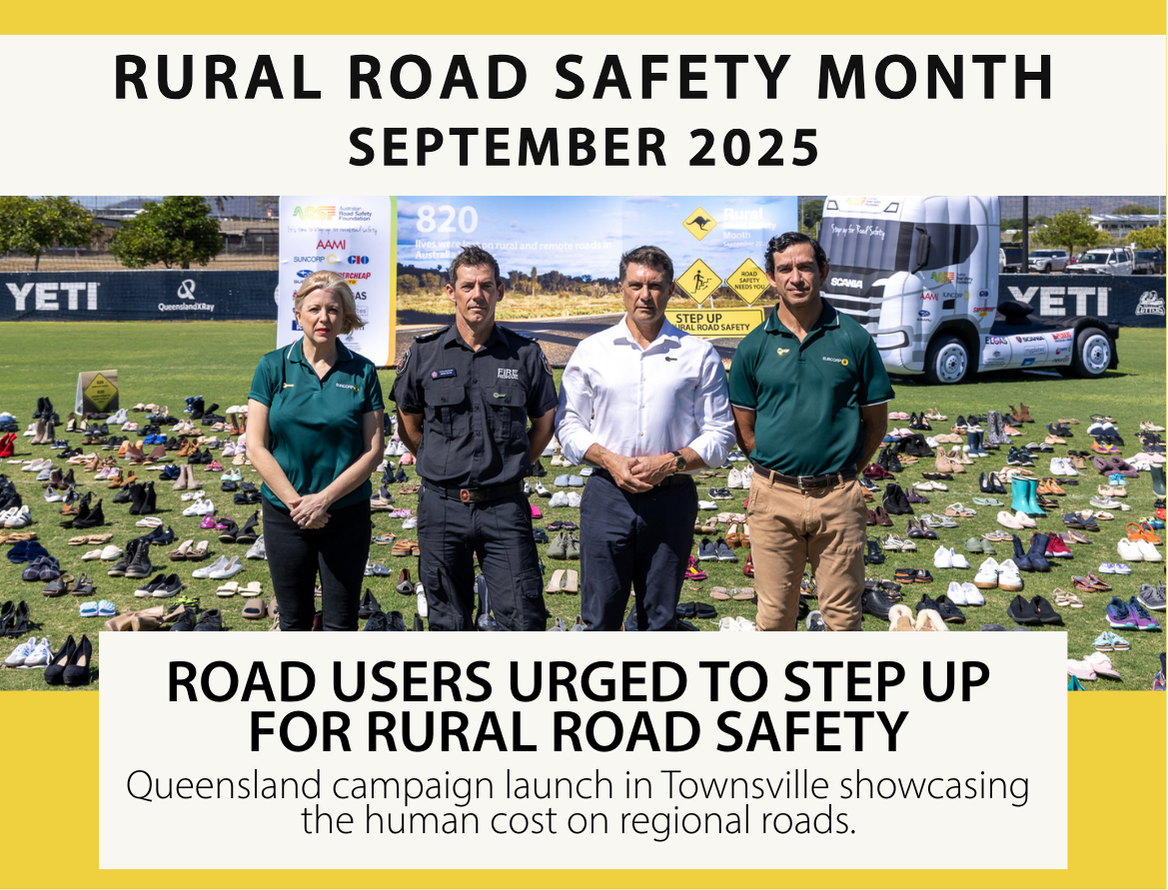 Rural Road Safety Month September 2025